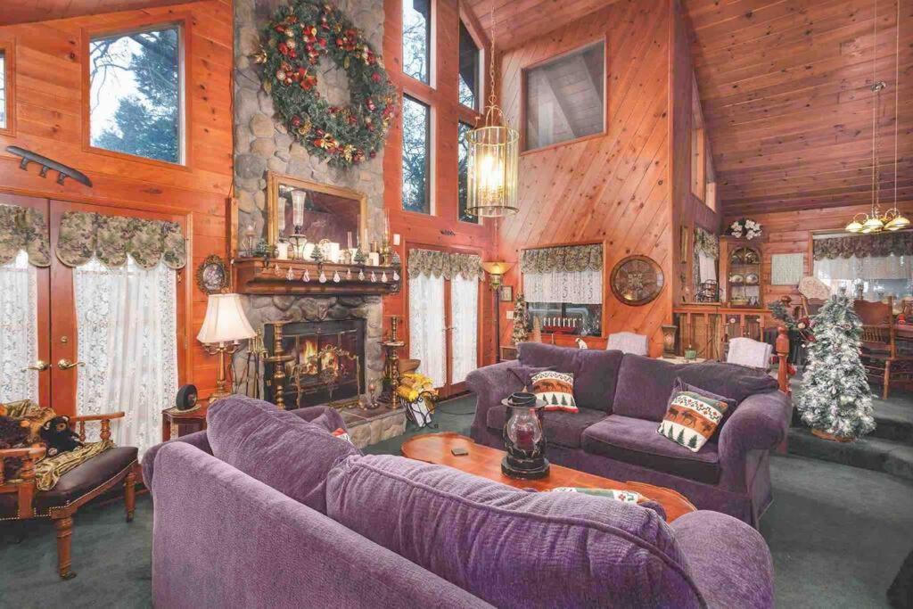 Lakeview 3-Story Winter Home Crestline Eksteriør billede